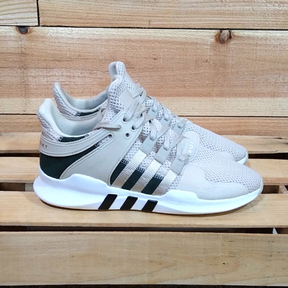 Adidas EQT Support ADV, Women's 6, Tan Black & White Sneakers